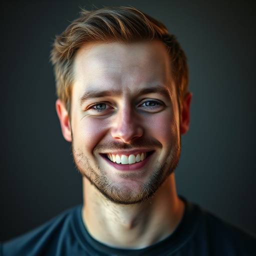 Portrait of Elias Thorne, Founder and Chief Engineer, smiling warmly